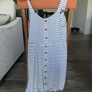 American Eagle Outfitters Black and White Striped Top